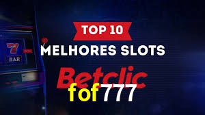 Sinta a adrenalina dos jogos de cassino com fof777